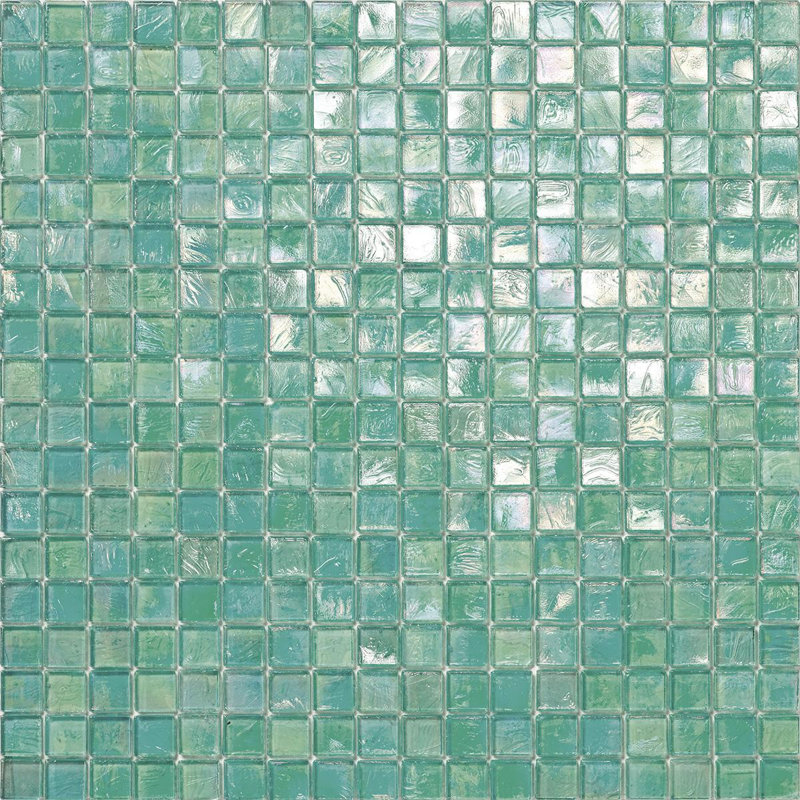 Mangostan 5/8" x 5/8" Glimmer Glass Mosaic