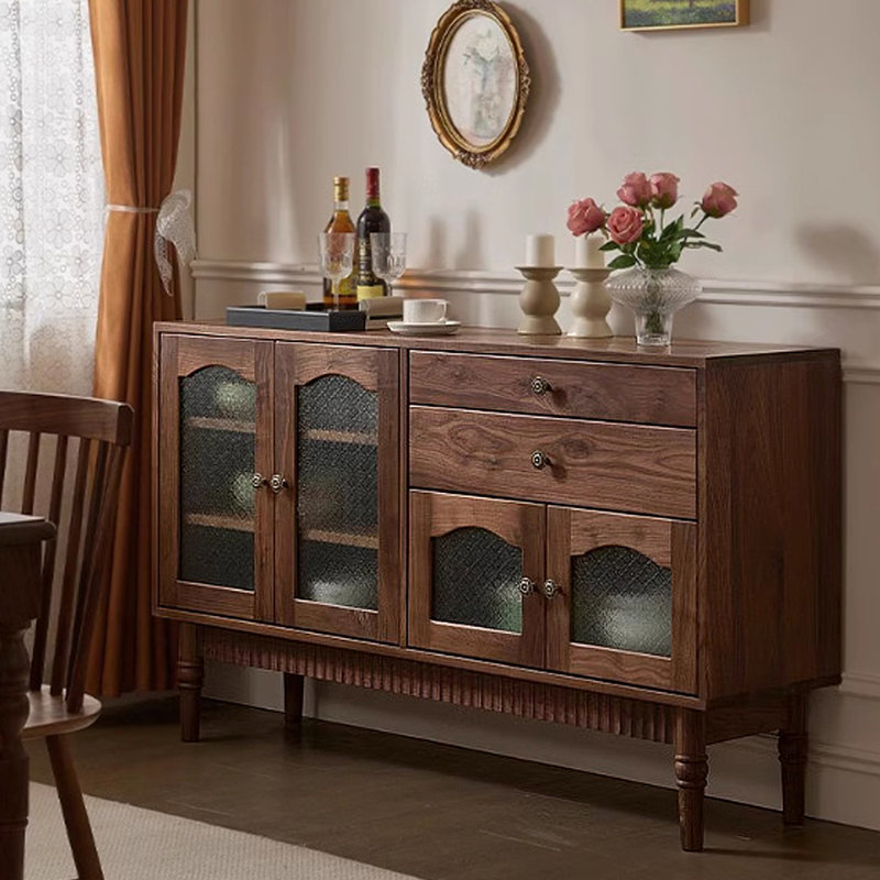 Buffet de style américain avec rangement rétro