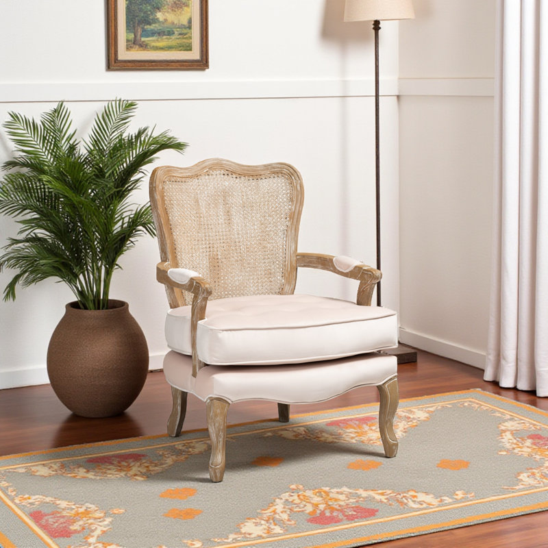 Fauteuil Abington, Beige clair