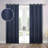 100% Blackout Machine Washable Curtain Panels, Set of 2-112478431-112478437
