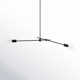 Crowmere 2 Light Steel Dimmable Pendant