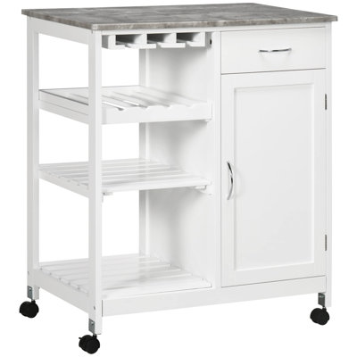 Wood Kitchen Cart
