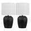 Lampe de table à DEL 16,75 po Hugo-2103611619