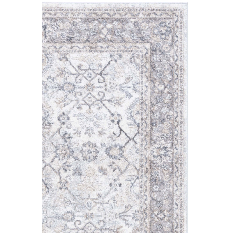 Hanka Performance Oriental Rug, Square 6'7"