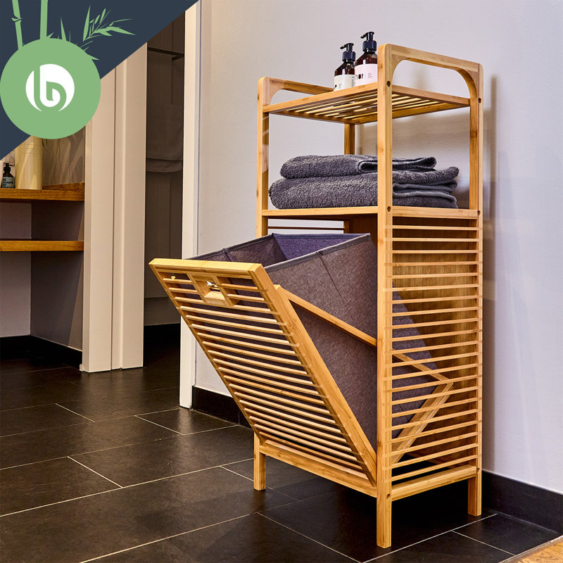 Solid Wood Bathroom Shelves