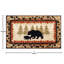 Tapis en oléfine rustique Spuyten Wandering Bear and Cub-651718363