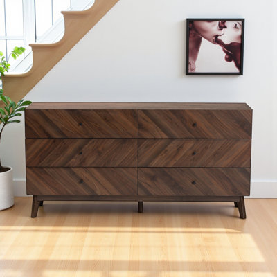 Commode double 6 tiroirs Meisha