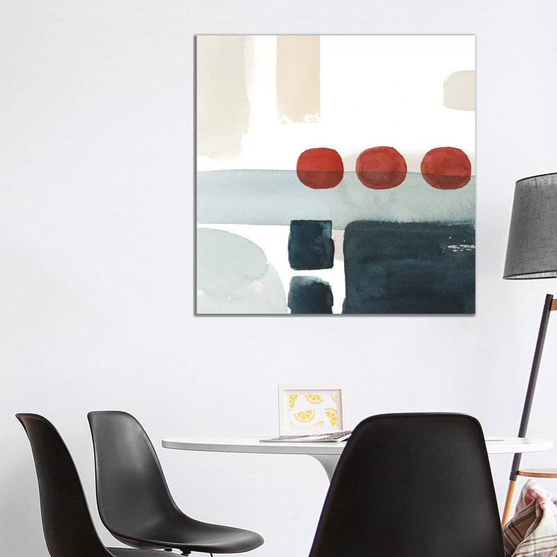 Art moderne - reproduction d'art sur toile tendue, H 37 po x l 37 po, Toile tendue, Ne s’applique pas