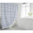 Liz Plaid Ultra-Thin Lightweight Shower Curtain-108299661