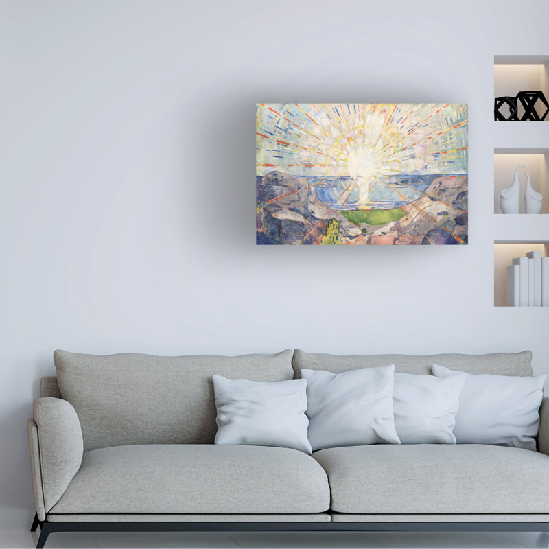 Art sur toile Solenintro Edvard Collection, H 30 po x l 47 po