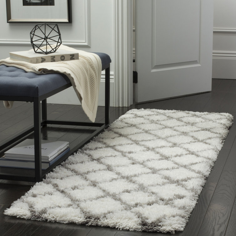 Brimfield Indie Shag Performance Geometric Rug