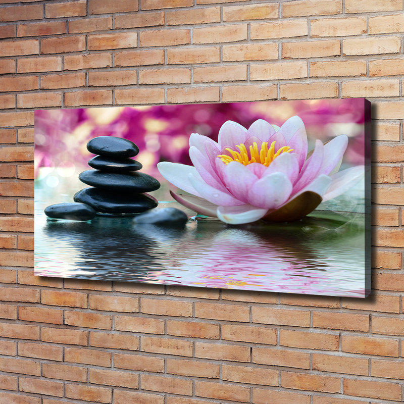 Water Lily - No Frame Print on Canvas