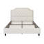 Lit tapissier en velours capitonné-846508850-846508851
