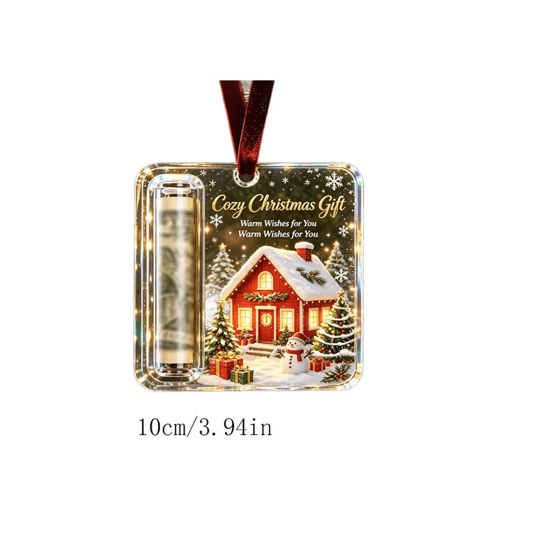 Pendentif de Noël Christmas Decorations, de profondeur