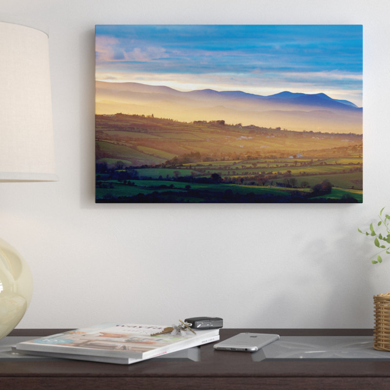 Countryside Landscape I, Near Killarney, County Kerry, Munster Province, Republic Of Ireland by Gareth McCormack - Gallery-Wrapped Canvas Giclée