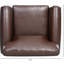 1 place avec embellissement clouté argenté sur le bord de l'accoudoir, dossier rembourré en mousse PP confortable, assise à ressorts et en éponge, coussin amovible, structure en pin multi-couches, pieds en bouleau,