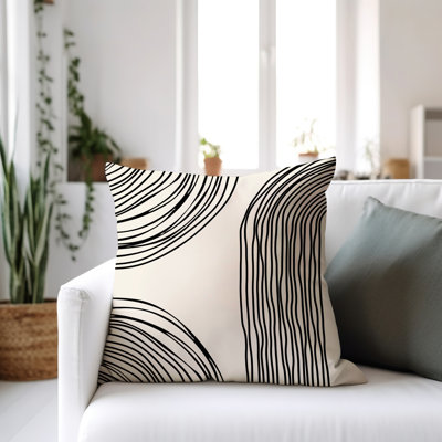 Coussin décoratif réversible intérieur / extérieur Cassie