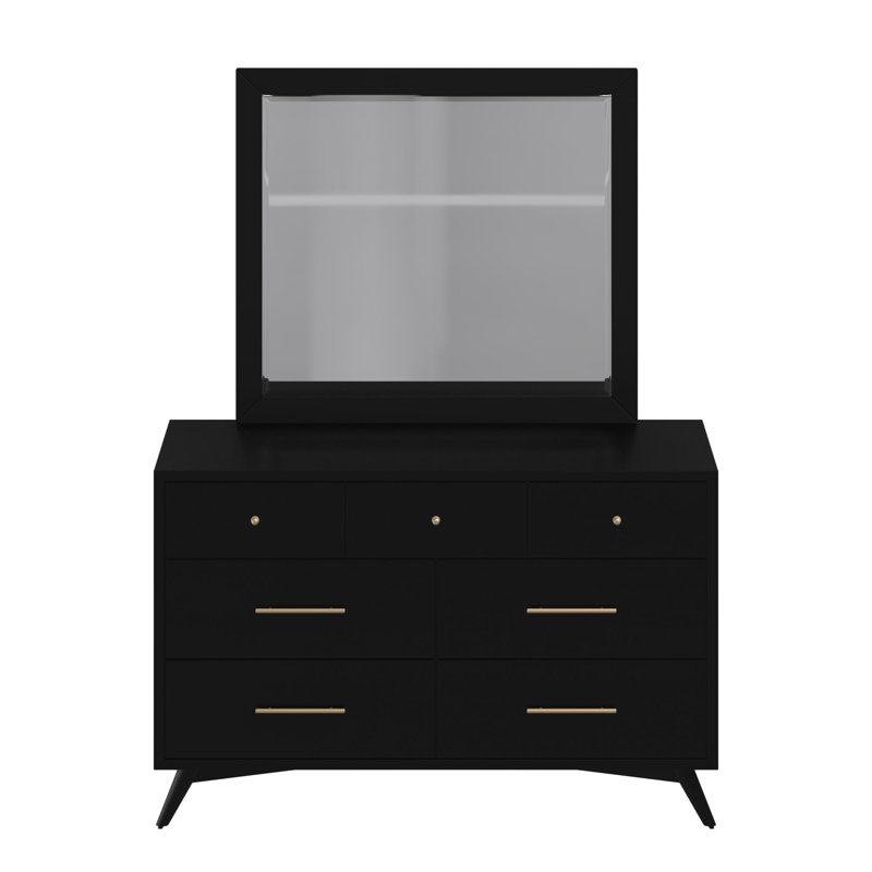 Williams Dresser Mirror, Black