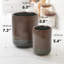Ceramic / Porcelain Round Utensil Crock