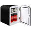 Coca Cola Coke Zero Mini Fridge 4L 6 Can Portable Cooler Warmer for Bedrooms