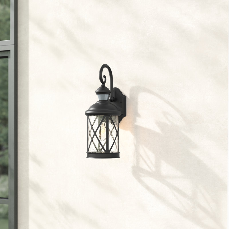 Drishya Glass Metal Wall Light