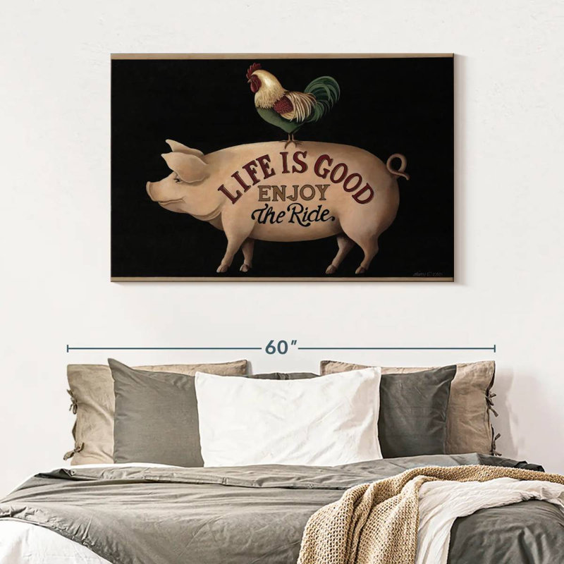 Life Is Good Enjoy The Ride, 32" H x 48" W