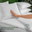 MHG Living Ultra Striped Pillow – Breathable Microfibre Cover Bed Pillows-931172165-931172161