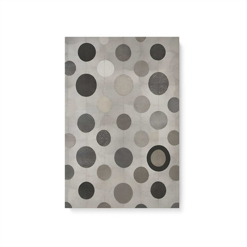Impression sur toile gris en demi-teinte III par Elena Ray, H 16 po x l 12 po, Toile tendue, Sans objet