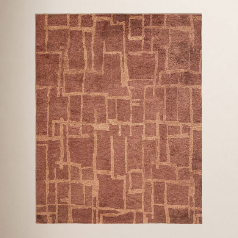 Merritt Hand Tufted Wool Indoor Rug, Rectangle 7'9" x 9'9"