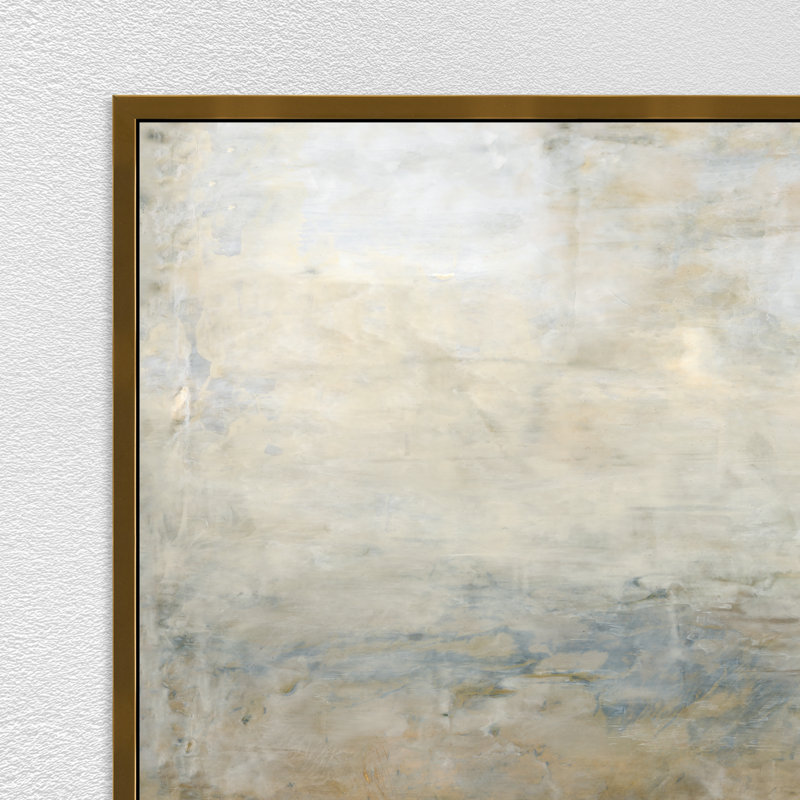 Coastal Reflections Painting by Lisa Tear, 37.75" H x 25.75" W, Image Texture Gel
