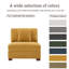 Upholstered Corduroy Armless-600771191