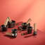AdHoc mortier pilon camouflage 8 cm