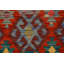 Tapis oriental géométrique en laine Kilim 10 x 16