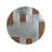 Annessia Round Metal Base Dining Table