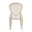 Ensemble de 2 chaises de salle à manger en bois de chêne contemporain revêtues de chêne clair