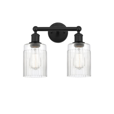 Éclairage pour salle de bain à intensité variable 2 lumières Elloise l 13,5 po