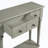 Retro Console Table with Open Shelf-833395282