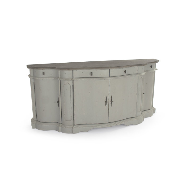 Courbe 70'' W Solid Wood Sideboard