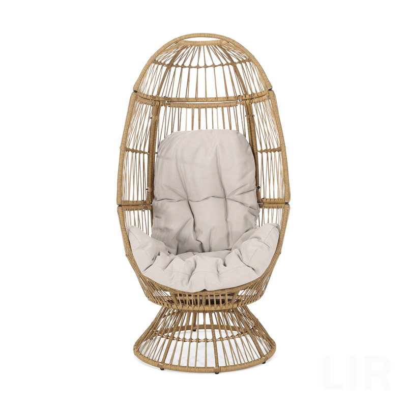 CHAISE DE PATIO PIVOTANTE RESEDA, Naturel