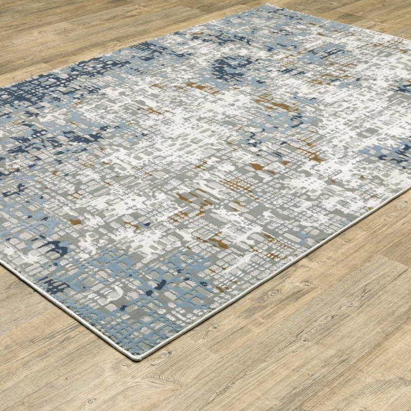 Abstract Rug, Runner 2'3" x 7'6"