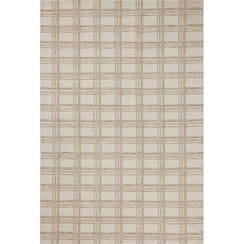 Chris Loves Julia x Loloi Polly Cream / Sand Area Rug & Reviews | Wayfair