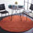 Metro Hand Tufted Wool/Cotton Rug in Orange-2010388130