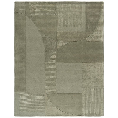 Tapis d'intérieur en laine et coton touffeté à la main Fifth Avenue