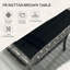 Ophion Square Metal Outdoor Coffee Table , 50cm cm W 50cm cm D