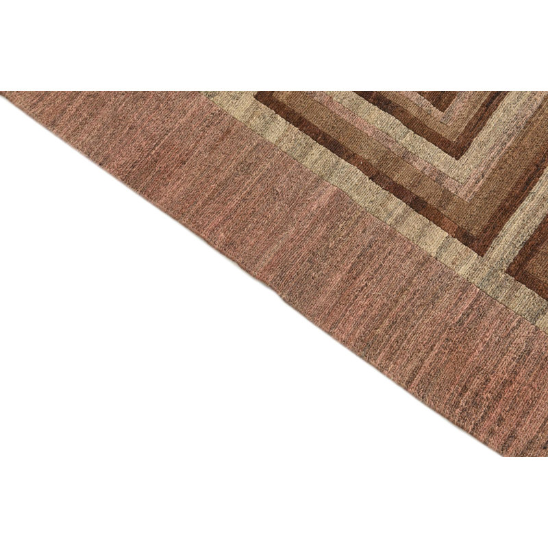 Tapis rouge rouille Orta