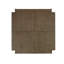 Carrier and Company 38'' 2 - Player Oak Card Table