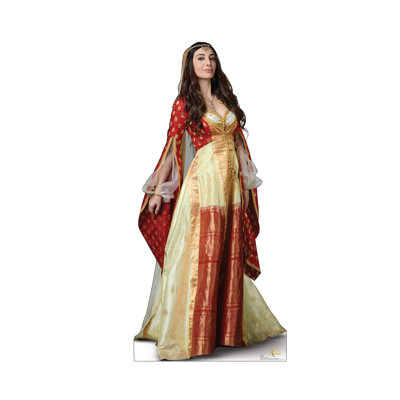 Accroche en carton dalia Aladdin