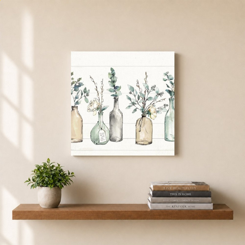 «Modern Farmhouse I 2» par Anne Tavoletti - Impression sur toile, H 30 po x l 30 po, Ne s’applique pas