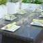 Table de foyer d'extérieur au propane en aluminium Quinnipack