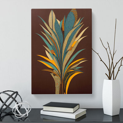Renn Floral African - Wrapped Canvas